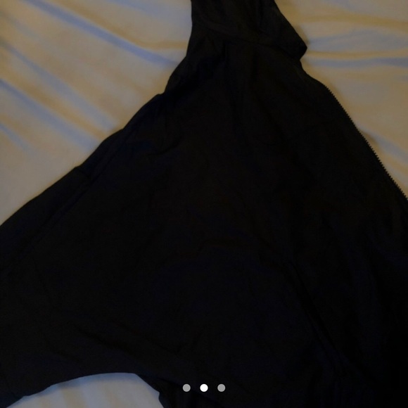 navy raincoat jacket - Picture 2 of 3